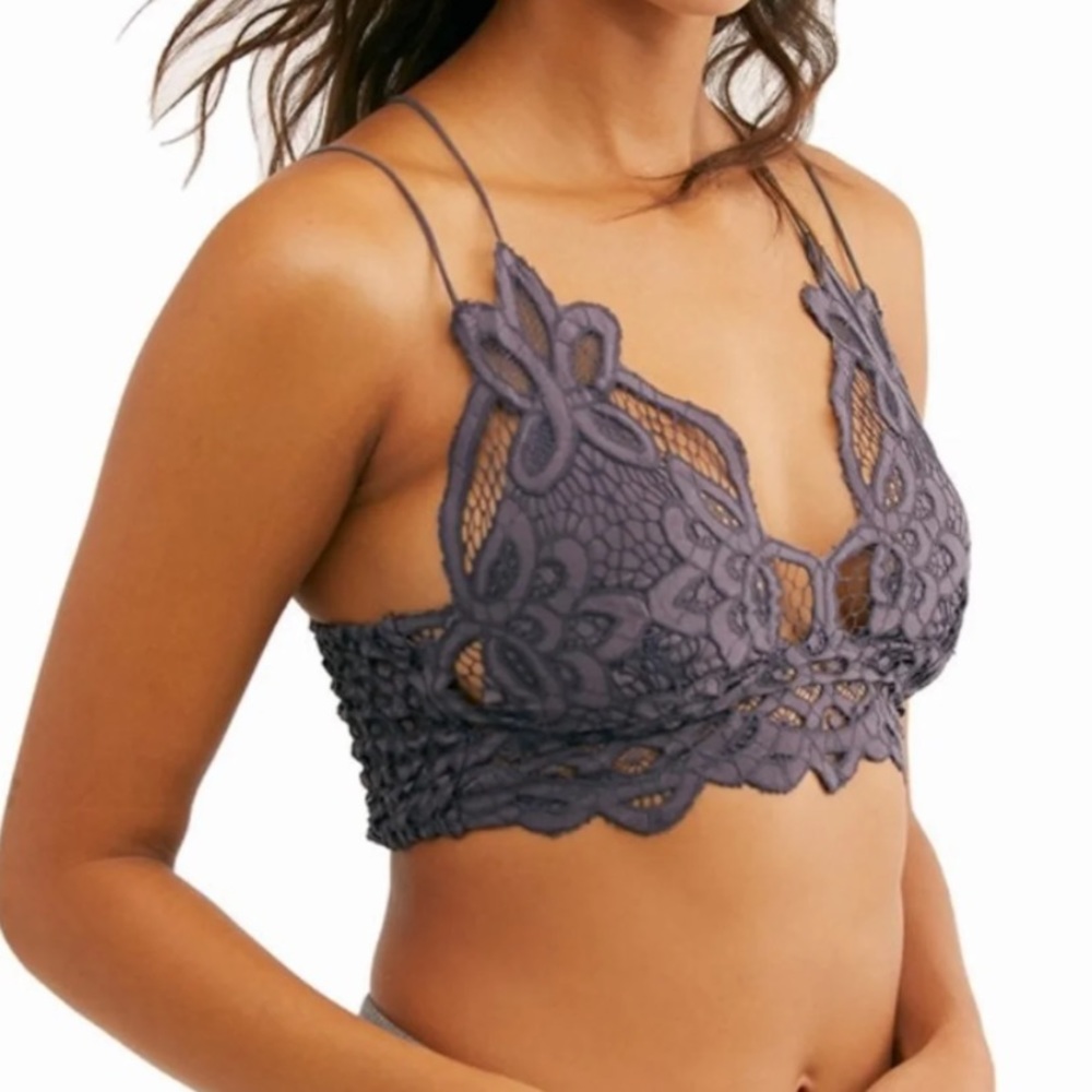 Free People Adella Lace Bralette. NWT
